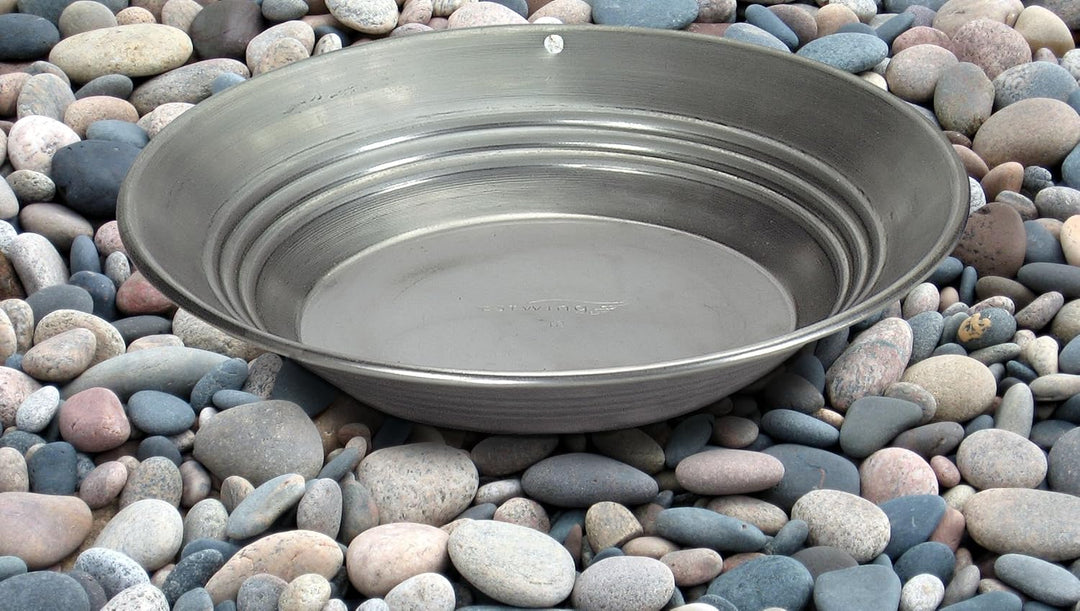 Estwing Goldsammelschale, 12-12 Stahlfarben Ø305mm, 340g, Stahlfarben Ø305mm, 340g