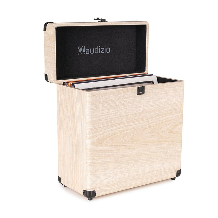 Audizio RC32 - Robuster Koffer für Schallplatten Aufbewahrung - Design Vinyl Holder - Plattenkoffer