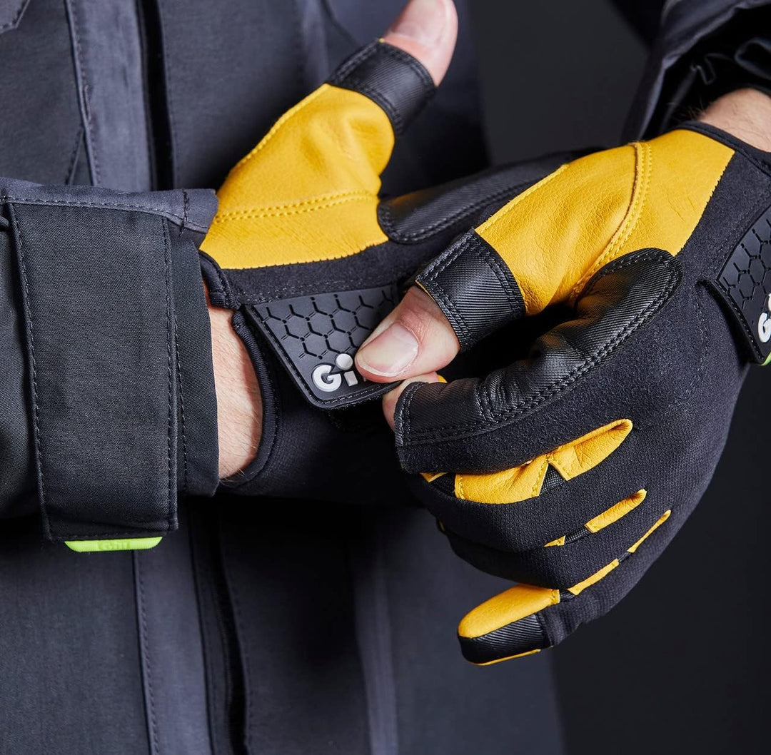 Gill Pro Long Finger Sailing Gloves 2023 – Schwarz, S