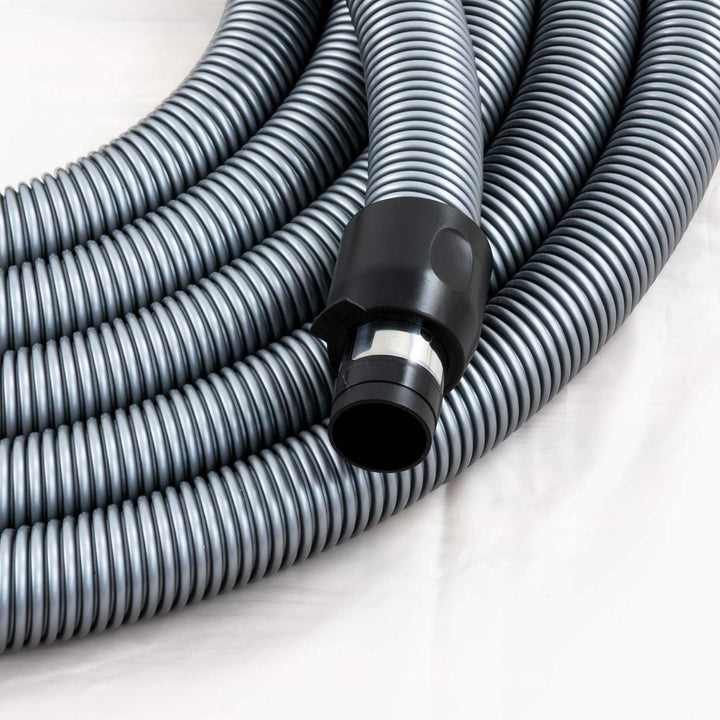 Zentralstaubsauger Schlauch mit Schalter - 9,1m Länge - Saugschlauch mit Handgriff Komfort - Anschlu