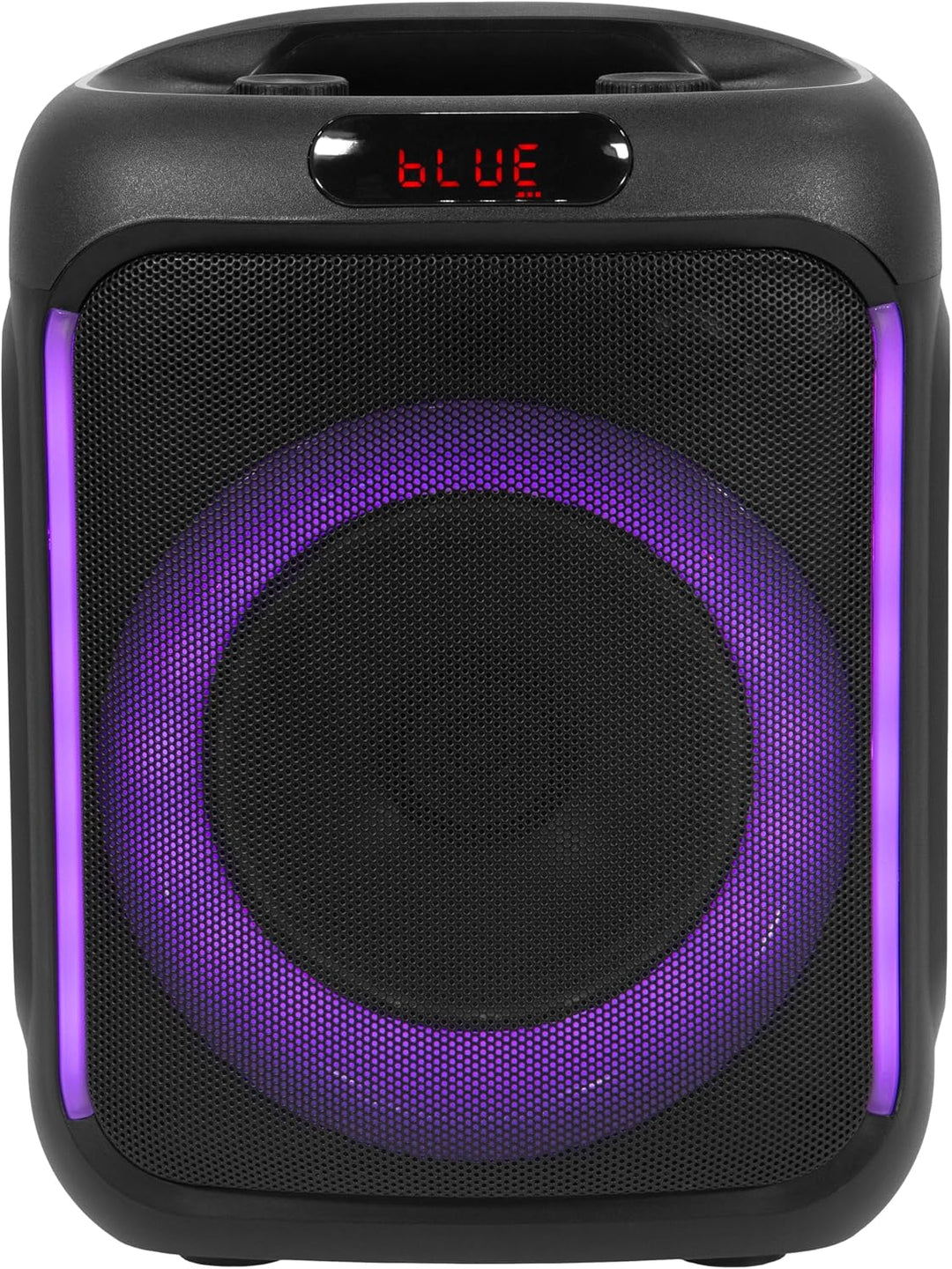 BoomTone DJ Cube 200 – Tragbarer Karaoke-Lautsprecher 200 W mit Bluetooth 5.0, integriertem LED-Lich