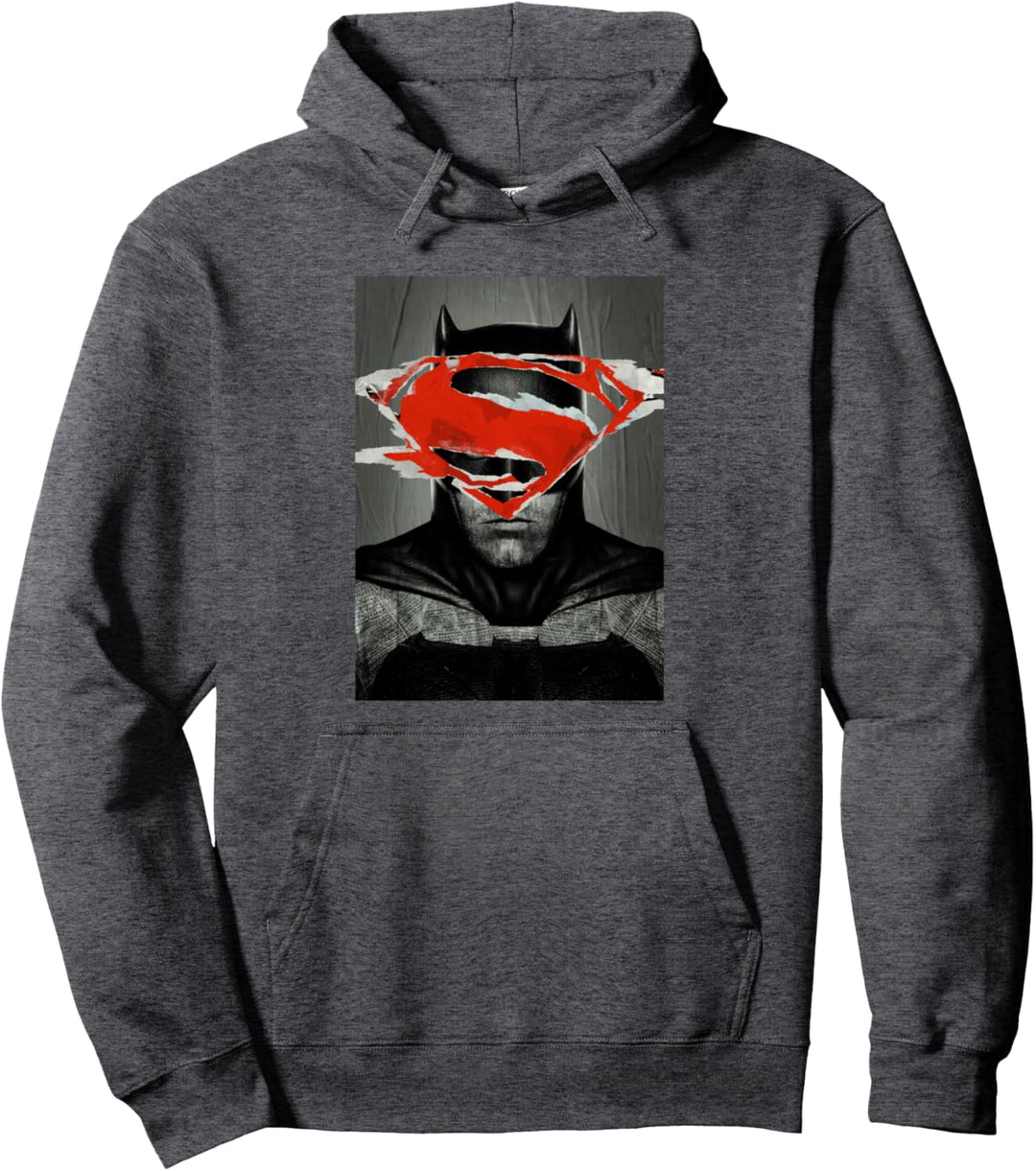 Batman v Superman Batman Poster Pullover Hoodie