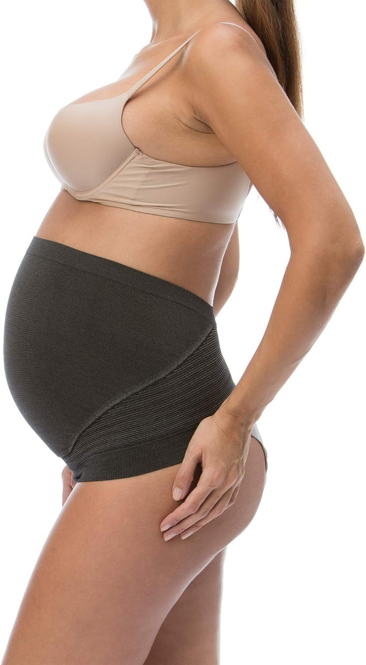 RelaxMaternity 5400 (Schwarz, S) Band Unterleibstütze aus Silberfasern Schwangerschaft Schwarz S, Sc