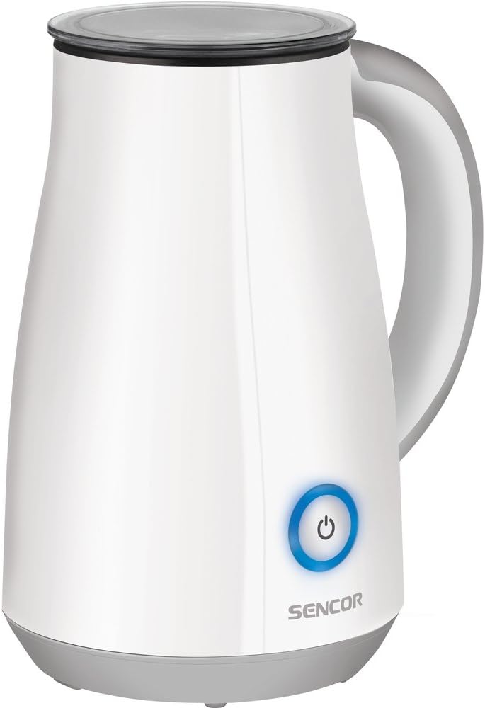 SENCOR SMF 2020WH Milchschäumer (450 Watt, für kalte und warme Milch) weiss