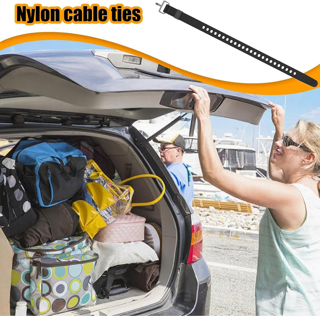 Zurrgurt Kofferbefestigung Nylon Spanngurt Schnellspanner | Verstellbarer Transportgurt für Umzug Ca