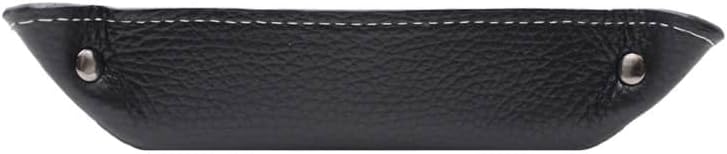 FrasiBags Taschenleerer aus echtem Leder, hergestellt in Italien, Ablagetablett für den Eingang, lee