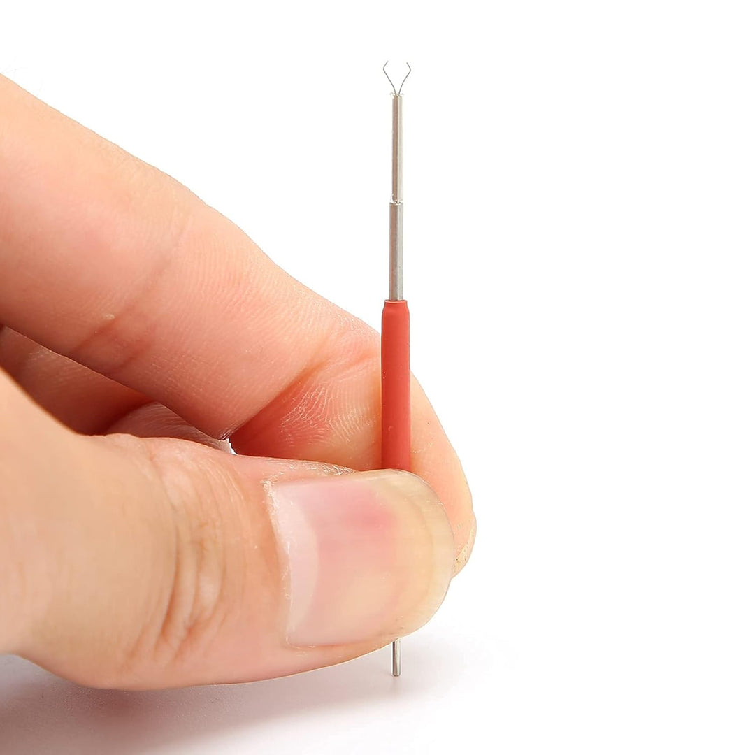 10 Stück Micro IC Haken Clip ABS IC Messleitungen Mini Clip Elektronische Komponente für Logikanalys