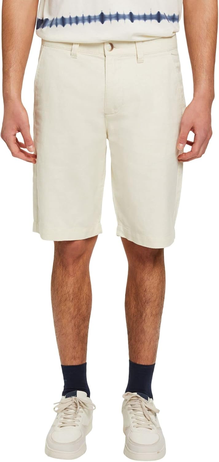 ESPRIT Herren 033ee2c302 Shorts 33 296/Cream Beige 2, 33 296/Cream Beige 2