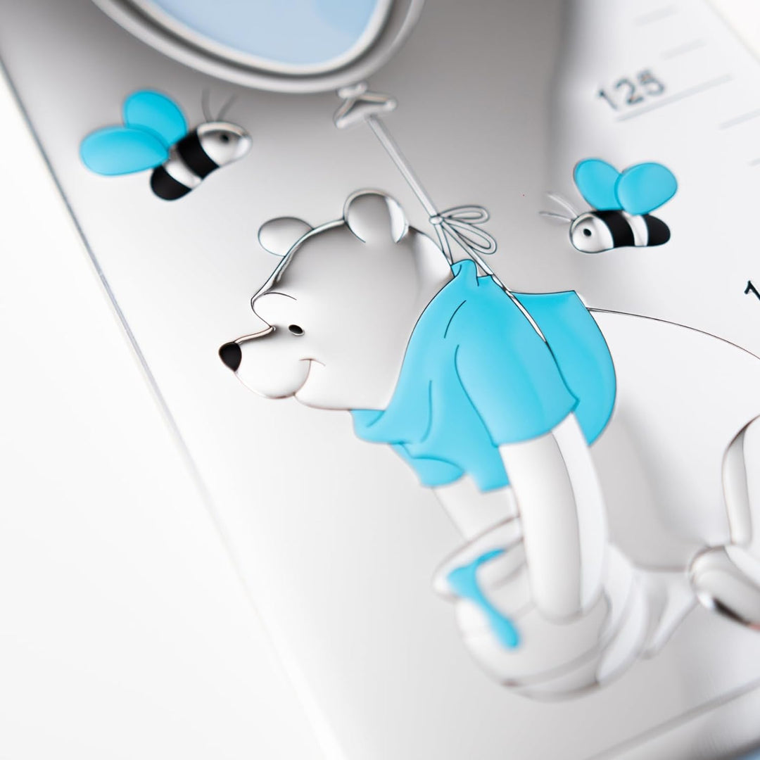 Disney - Kinder Messlatte für die Wand mit Silber - mit Bilderrahmen - zur Dekoration des Kinderzimm