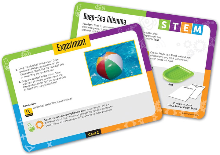 Learning Resources STEM - Sinken oder Schwimmen Activity Set