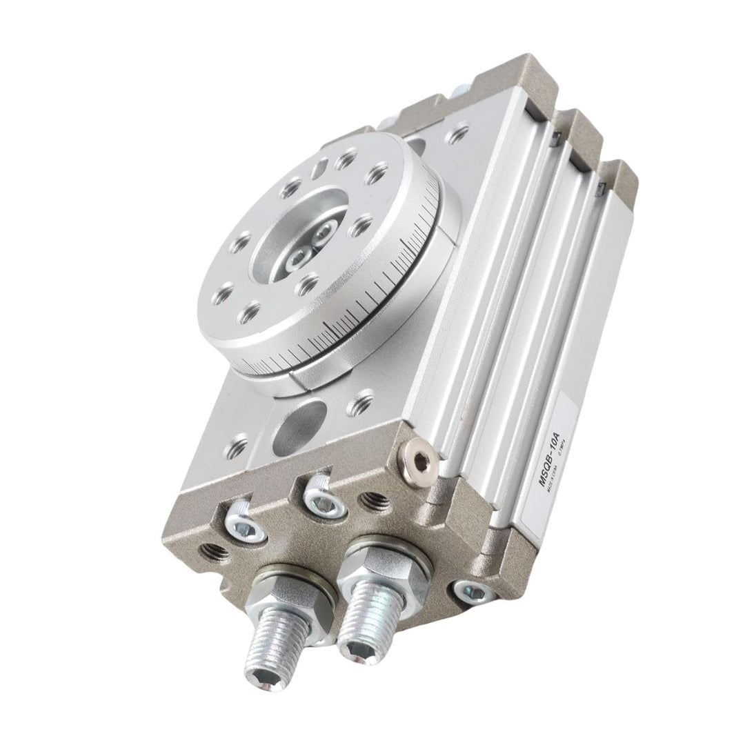 Rotationspneumatikzylinder 180 Grad SMC Typ 15mm Rotationspneumatikzylinder MSQB-10A 0~60 ° C.
