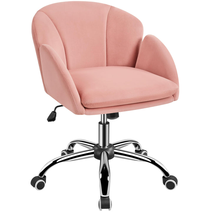 Yaheetech Schreibtischstuhl Ergonomisch Bürostuhl bis 136 kg Belastbar, Drehstuhl Höhenverstellbar C