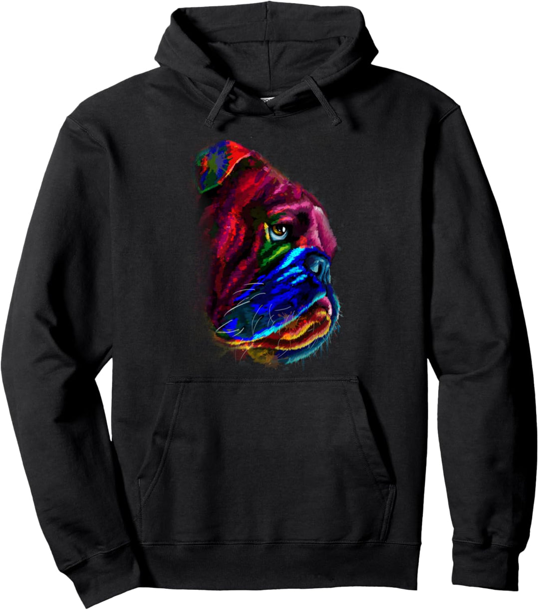 Englische Bulldogge für eine Bulldogge Mama Pullover Hoodie
