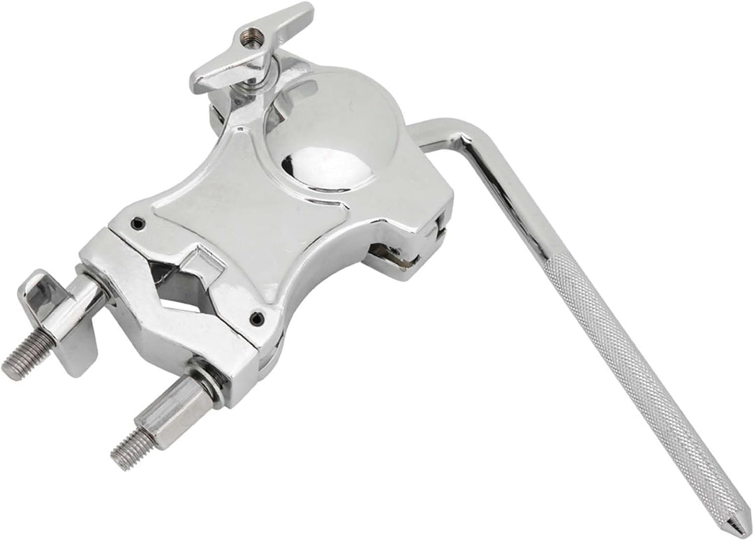 Einstellbarer Cowbell Clip Drum Extension Holder Anschlussklammer Percussion Zubehör für Schlagzeuge