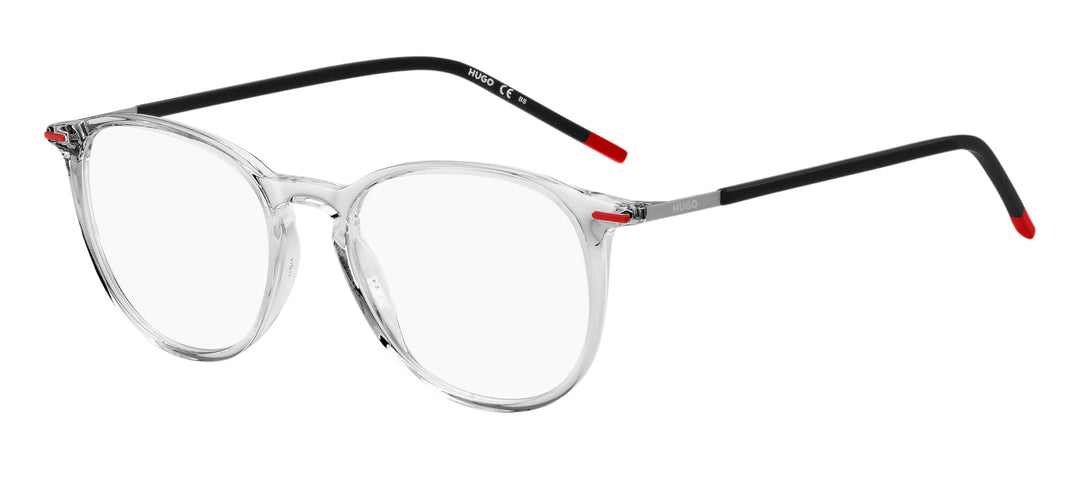 HUGO Herren Df-hg 1233 Prescription Eyewear Frames, Crystal