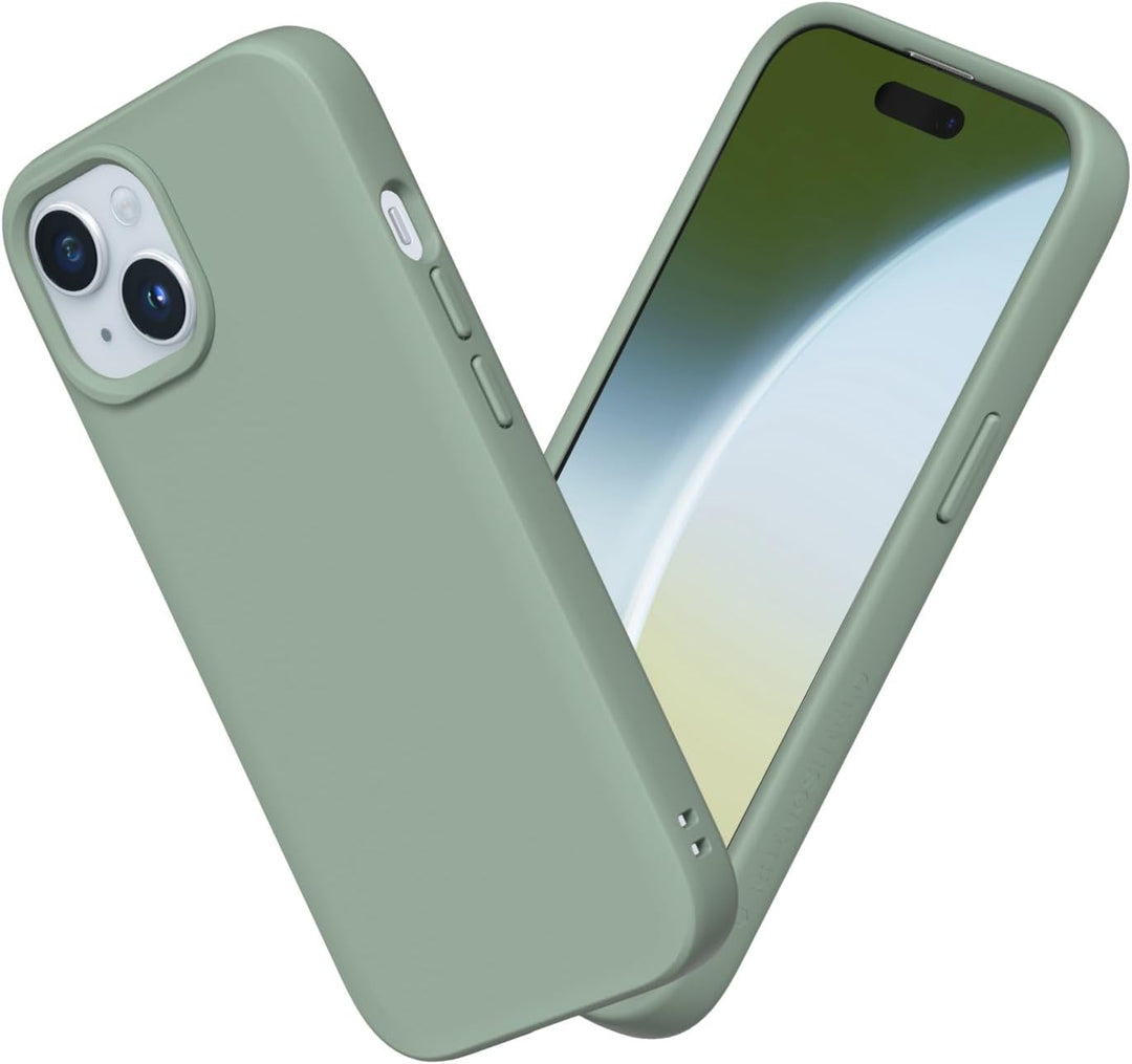 RhinoShield Case kompatibel mit [iPhone 15 Plus] | SolidSuit - Stossdämpfende & schlanke Schutzhülle