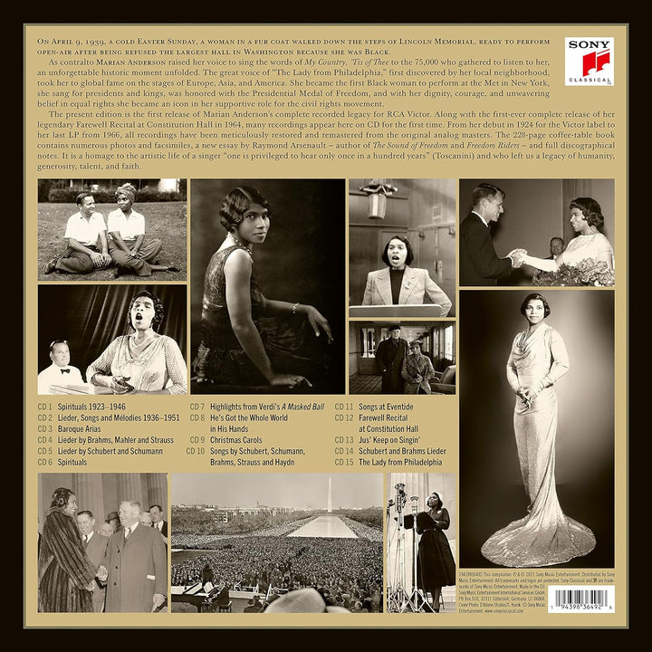 Marian Anderson-Beyond the Music-Her complete RCA Victor Recordings, Audio-CD