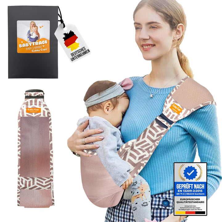 GUBBY GUPS® Ergonomische praktische Babytrage V1.0 für schnelle Einsätze von Family-Land.de® - Trage