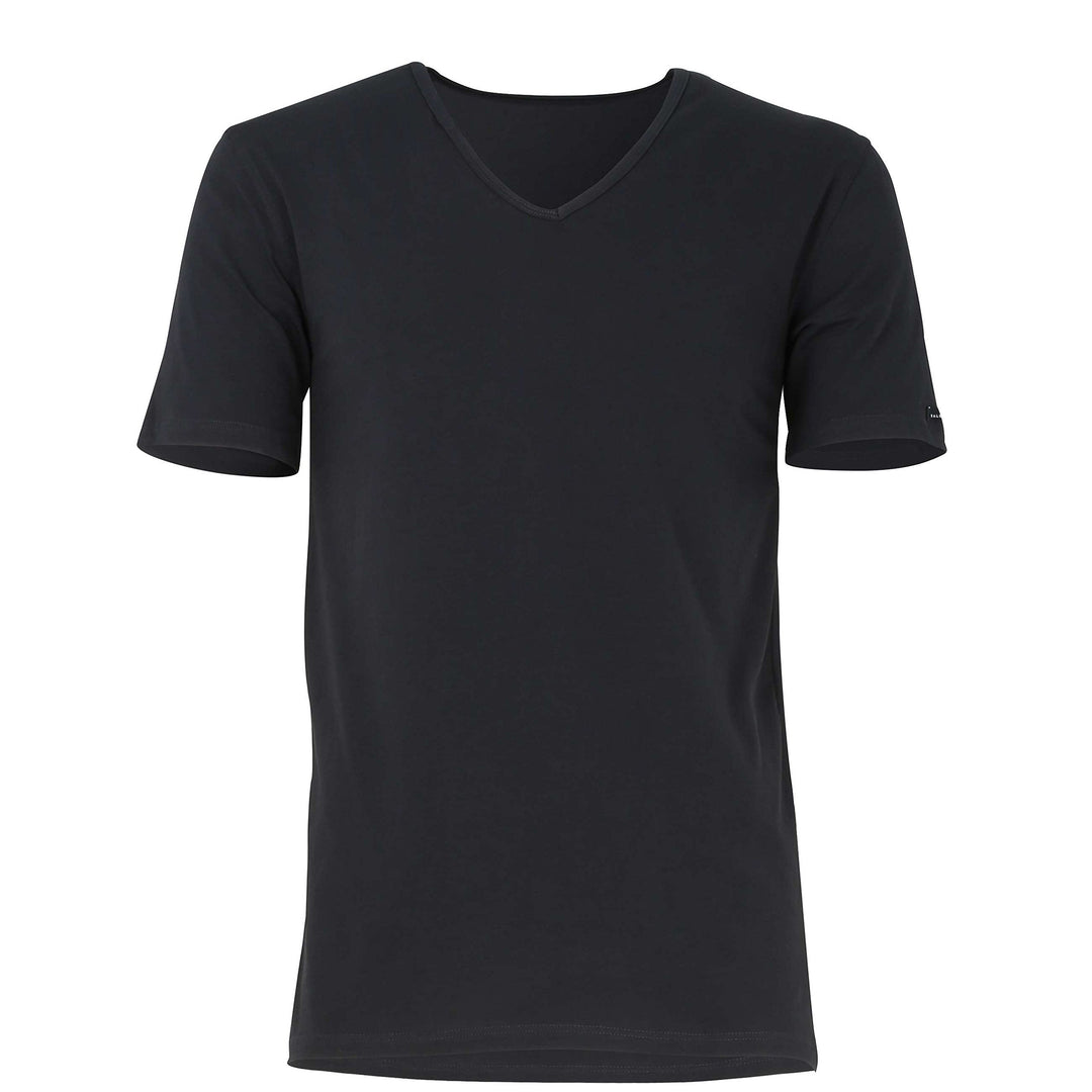 Baldessarini Herren T-Shirt weiss Uni 2er Pack, XXL Schwarz