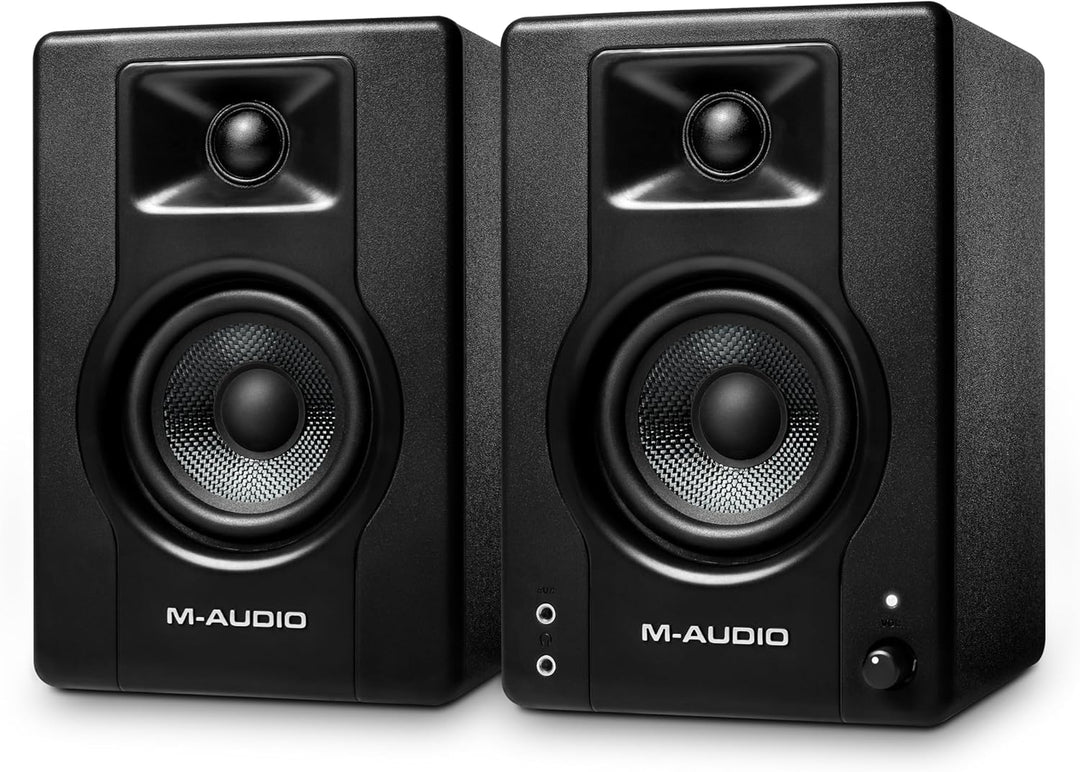 M-Audio BX3 3,5" Studio-Monitore High-Definition Monitor Lautsprecher Boxen für Recording und Multim