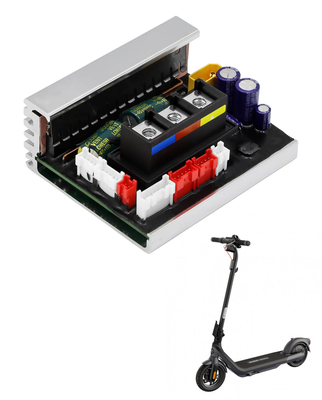 E2 PRO Controller für Elektroroller Kompatibel mit Segway Ninebot E2 PRO / E2 PROD / E2 PROE Kicksco