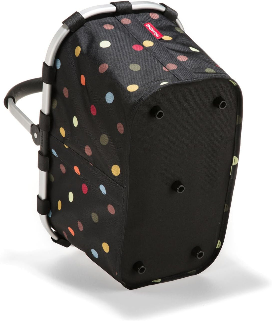 reisenthel Carrybag dots - Stabiler Einkaufskorb mit viel Stauraum und praktischer Innentasche – Ele