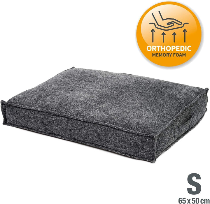 jamaxx-pets Premium Hundekissen Orthopädische Füllung, Waschbar Bezug aus Edlem Chinelle Stoff, Weic