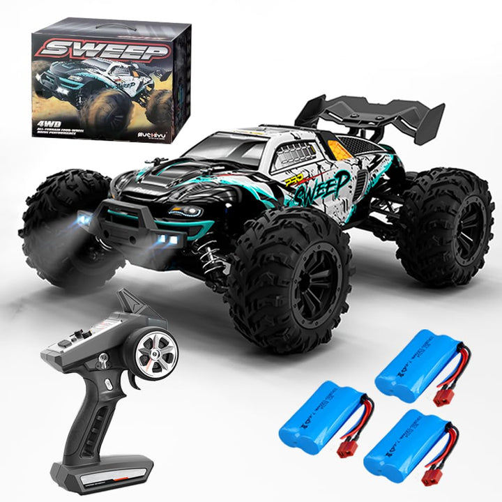 X-Verse 16101PRO 70KM/H Ferngesteuertes Auto Bürstenloser, 1:16 RC Auto Hohe Geländewagen Offroad Re