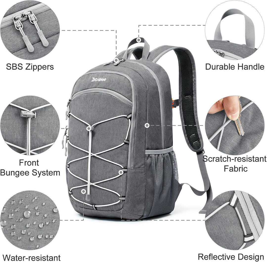 G4Free Kleiner Rucksack 12L/20L Unisex Tagesrucksack Leichter Reiserucksack Wanderrucksack Trekkingr