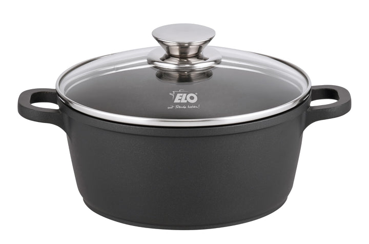 ELO Kochtopf ALUCAST D 20 cm grau Topf Universaltopf Suppentopf Bratentopf