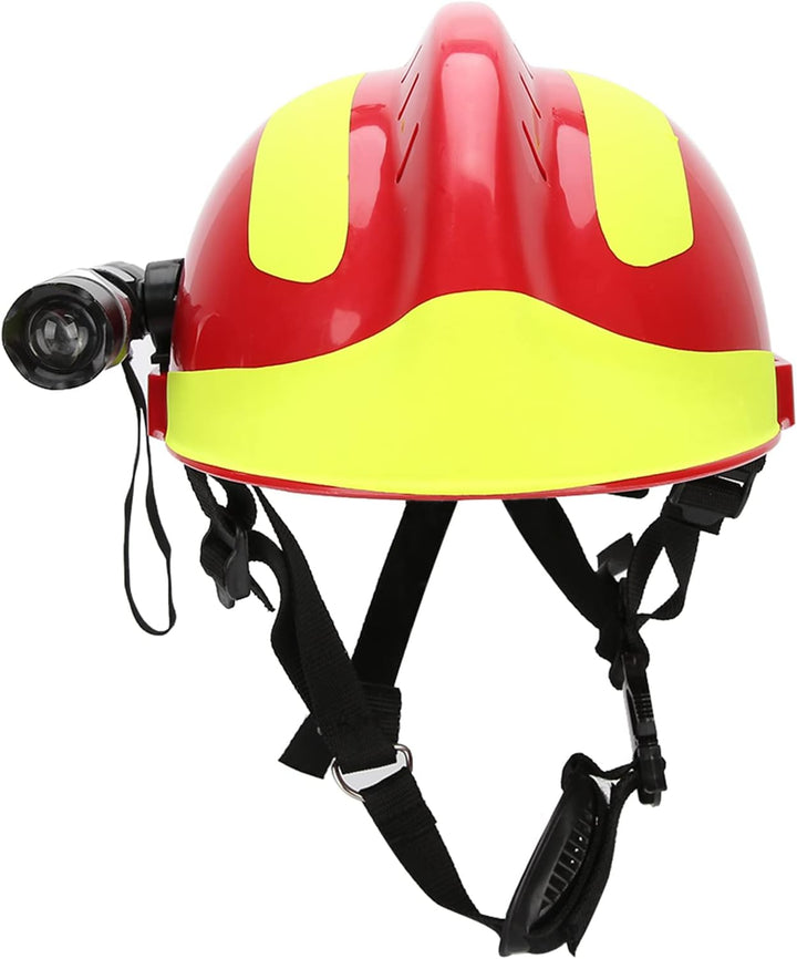 Rettungsschutzhelm Feuerwehrhelm Geschlossene Scheinwerfer und Brillen Outdoor Running Foot Camping