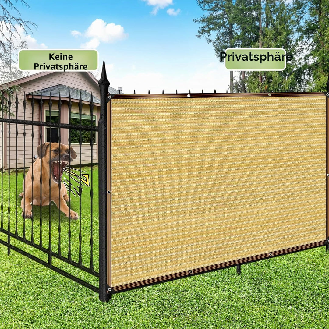 Schattennetz-90% schattiernetz mit ösen, 1x2m Schattierungsnetz geeignet für Pergolen,Garten,Pflanze