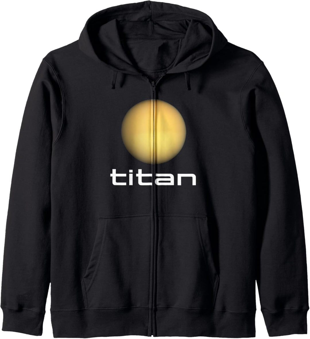 Sonnensystem Saturn Mond Titan Astronomie Weltraum Kapuzenjacke