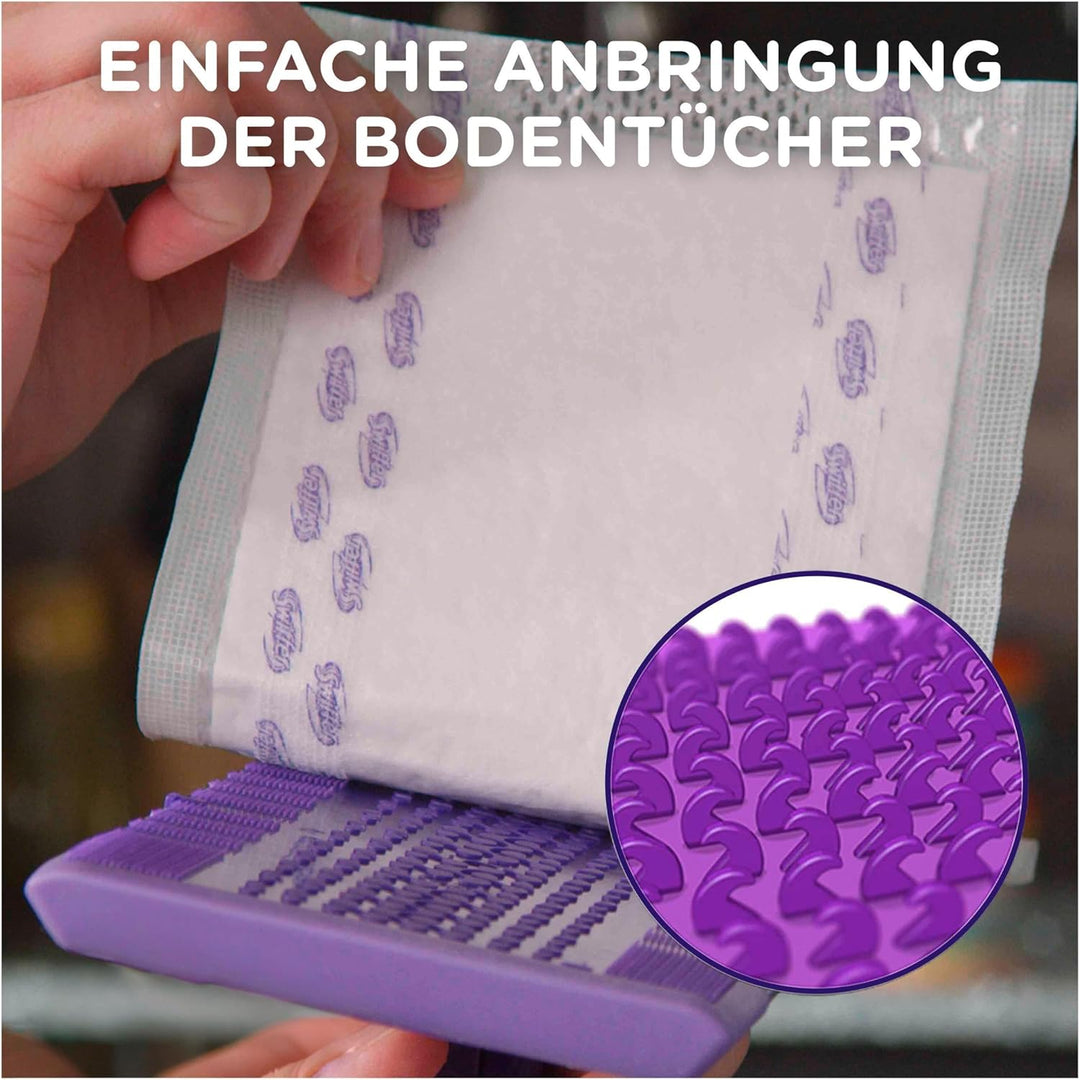 Swiffer WetJet All-in-1 Bodenwischer 20 Nachfülltücher für fast alle Böden, für schnelles & einfache