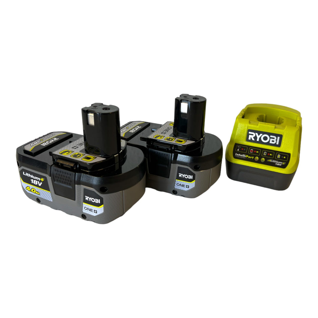 Ryobi RC18120-240X Starter Set 18 V ONE+ mit 2X Akku 4,0 Ah + Ladegerät (5133005092)