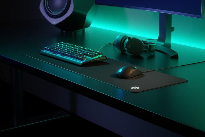 SteelSeries QcK Edge XL - Gaming-Mauspad – abgenähter Rand zur Verhinderung der Abnutzung – optimier