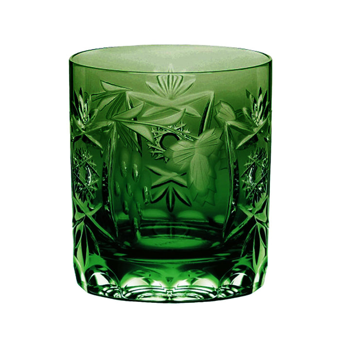 Spiegelau & Nachtmann Whiskeyglas, Glas, Dunkelgrün, 9 cm, Dunkelgrün