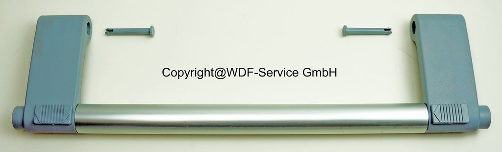 Griffstangen-Set grau, für Braas/Dörken-Atelier-Fenster (BA/DA) 70/...