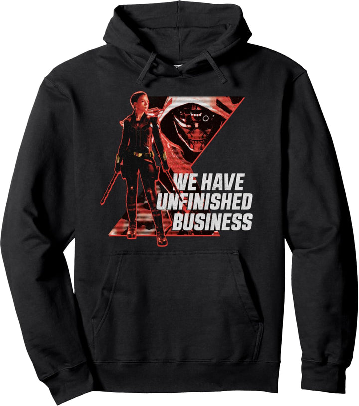 Marvel Black Widow Taskmaster We Have Unfinished Business Pullover Hoodie