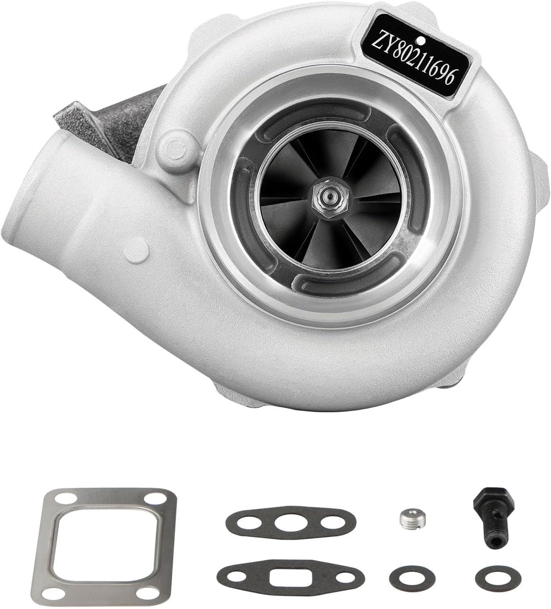 maXpeedingrods GT30 GT3037 GT3076 Turbo T3 Flansch 4 Bolzen 500 + PS 0,82 A/R Turbine Wasser + Öl Un