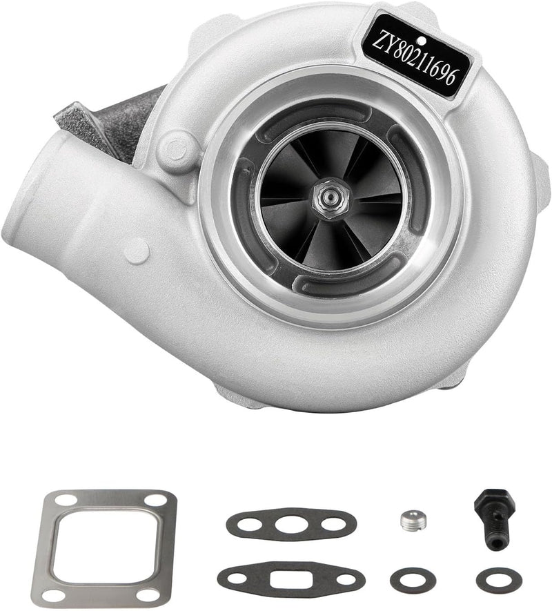 maXpeedingrods GT30 GT3037 GT3076 Turbo T3 Flansch 4 Bolzen 500 + PS 0,82 A/R Turbine Wasser + Öl Un
