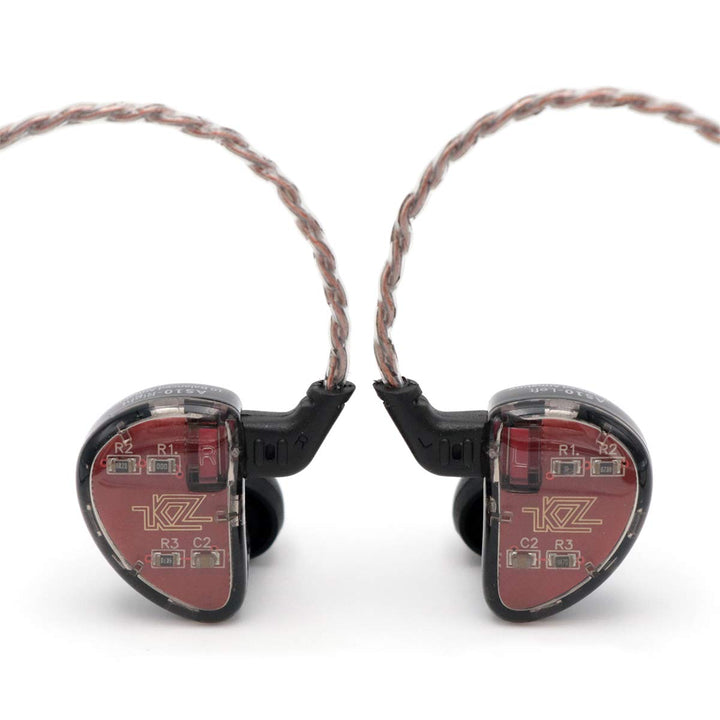 LINSOUL KZ AS10 5BA HiFi Stereo In-Ear Kopfhörer - Hochauflösender Kopfhörer mit abnehmbaren 0,75 mm