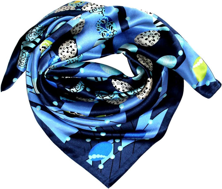 Lorenzo Cana Marken Seidentuch Damentuch aus 100% Seide Barock mit Paisleymuster Tuch Schal Markentu