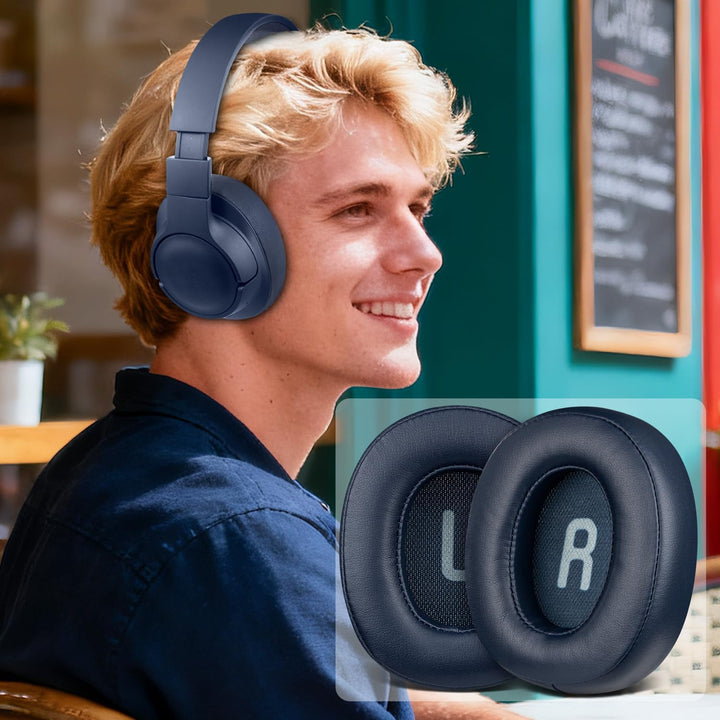SOULWIT Ersatz Ohrpolster für JBL Tune 700BT, 710BT, 720BT, 750BTNC, 760NC, 770NC Wireless Over-Ear