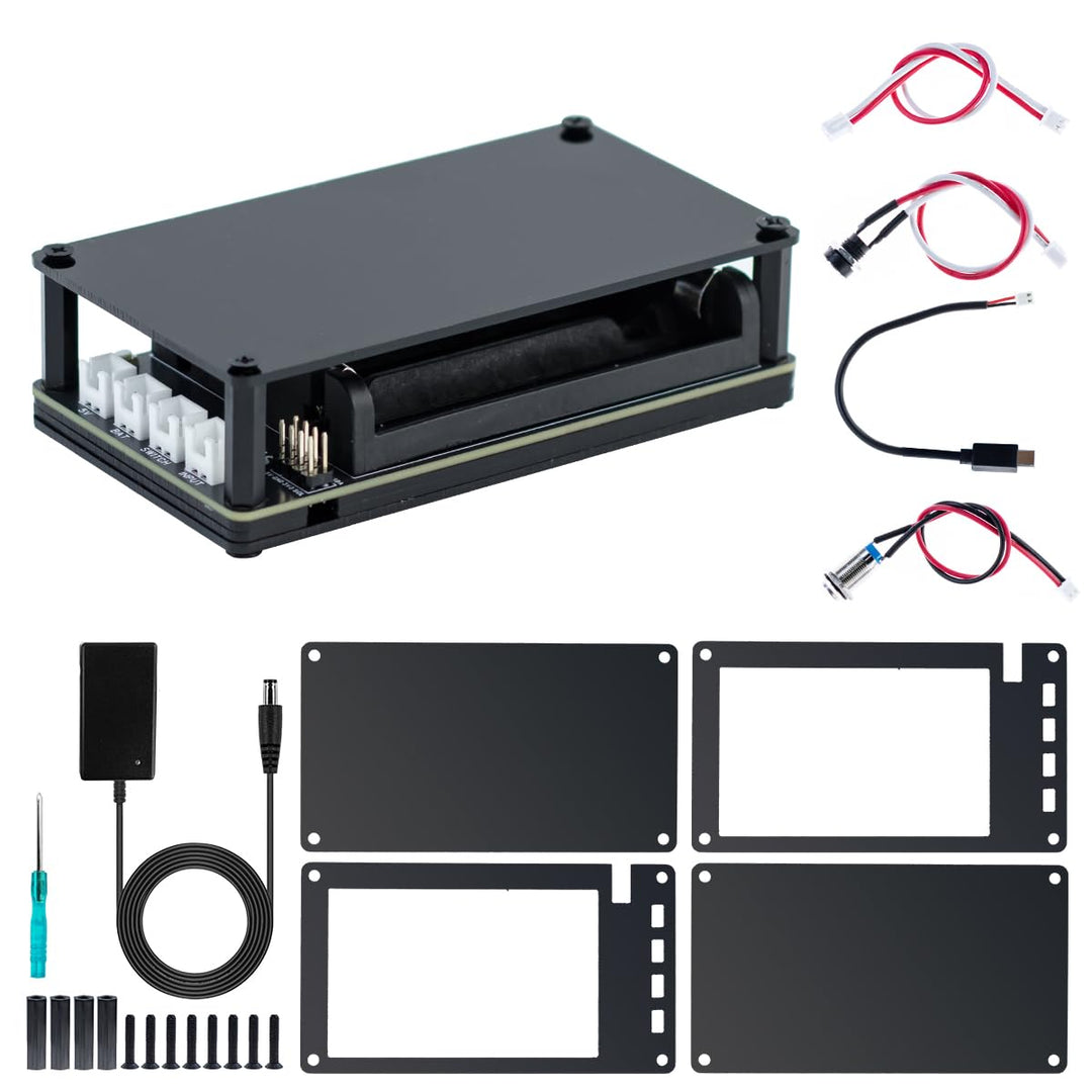 LAFVIN UPS Module 3S Uninterruptible Power Supply Module for Raspberry Pi/Jetson Nano Supports Charg