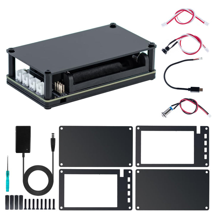 LAFVIN UPS Module 3S Uninterruptible Power Supply Module for Raspberry Pi/Jetson Nano Supports Charg