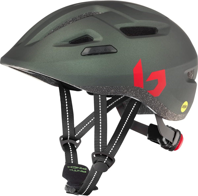 bollé - STANCE JR MIPS Forest Matte XS 47-51cm, Fahrradhelm, Extra Small, Unisex Kinder