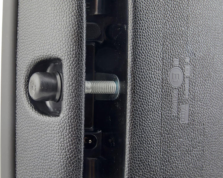 HELLA - Aussenspiegel - 12V - Kunststoffgehäuse - schwarz - Breite: 184mm - Höhe: 305mm - beidseitig