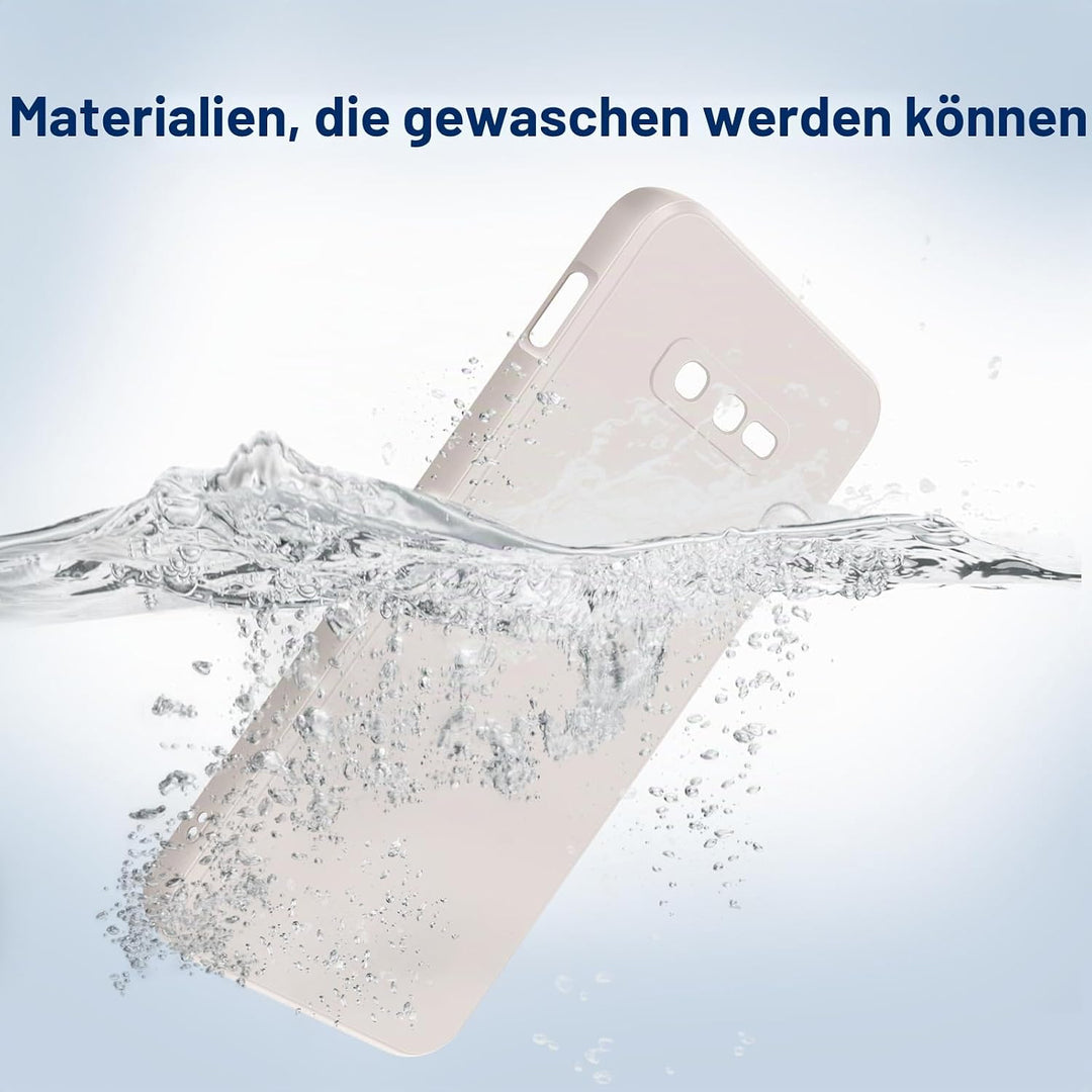 GiiYoon Silikonhülle Kompatibel mit Samsung Galaxy S10e, Ganzkörperhülle, seidig weiche Haptik Handy