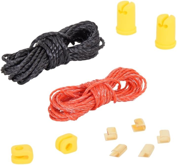 VOSS.farming Schafzaun 50 m 90 cm 14 Pfähle wahlweise 1 oder 2 Spitzen Elektrozaunnetz Schafnetz Wei